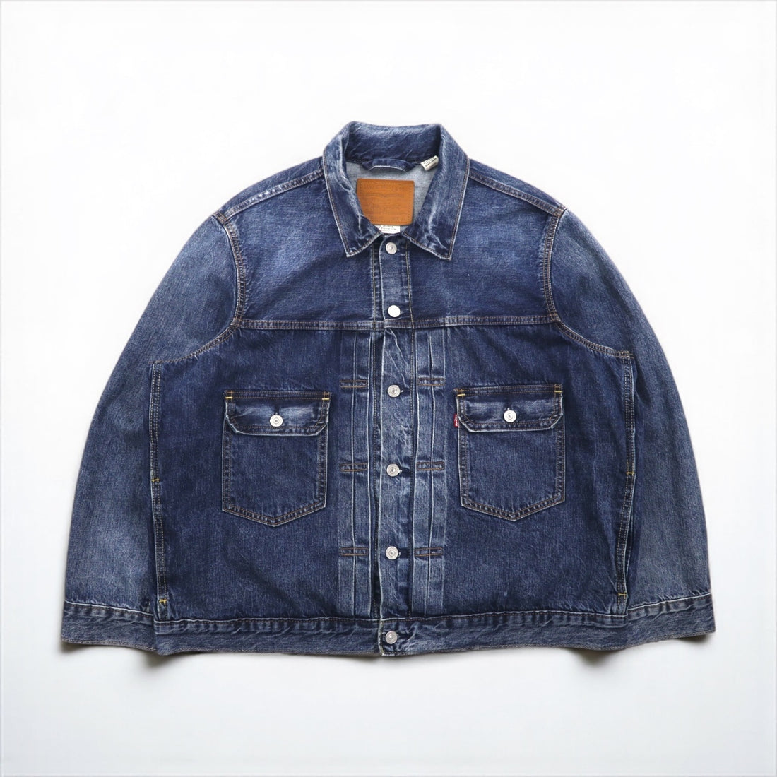 Levi's Premium Big E 2nd Type Denim Trucker Jacket, Size XL, Indigo, A7632-0013