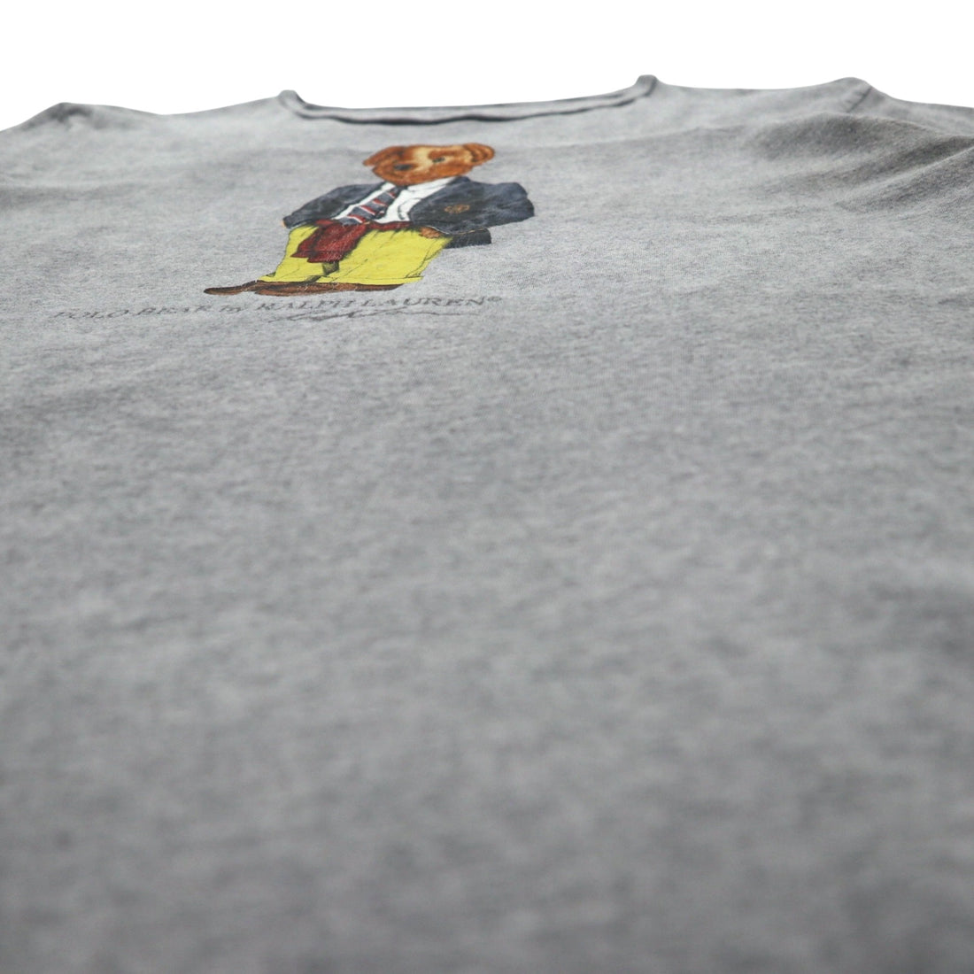 POLO RALPH LAUREN ポロベア Tシャツ M グレー コットン