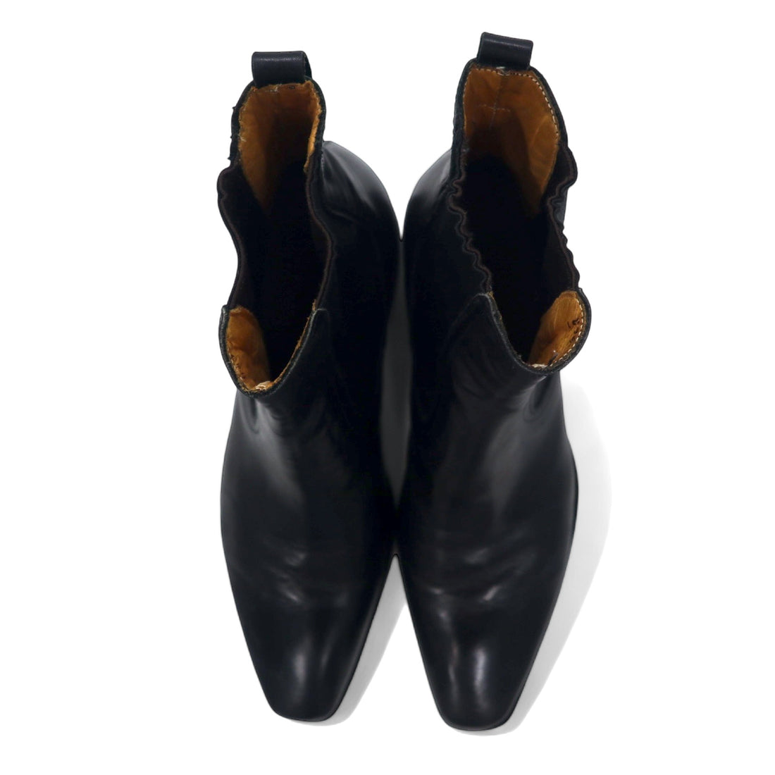 Titlo Classic (Isetan) Italian made side gore boots Chelsea boots 25.5cm black leather Lav.blake