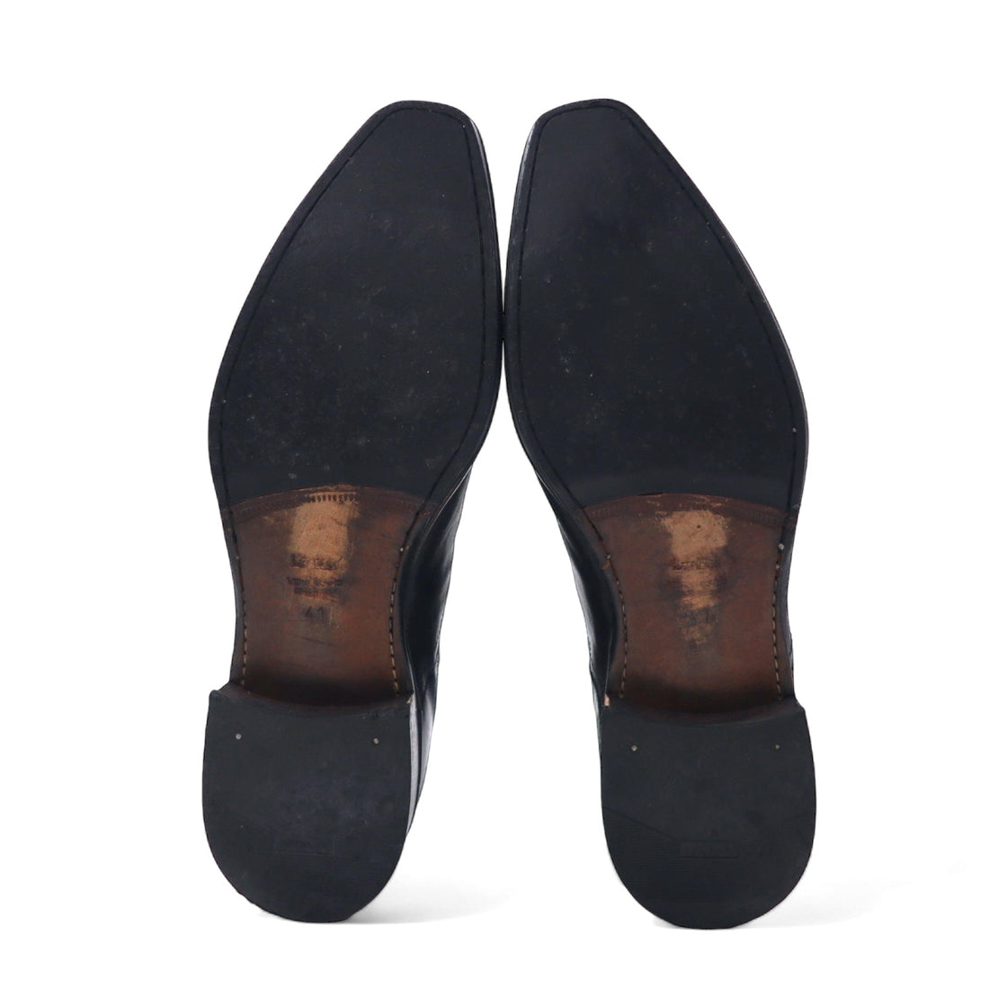 Titlo Classic (Isetan) Italian made side gore boots Chelsea boots 25.5cm black leather Lav.blake