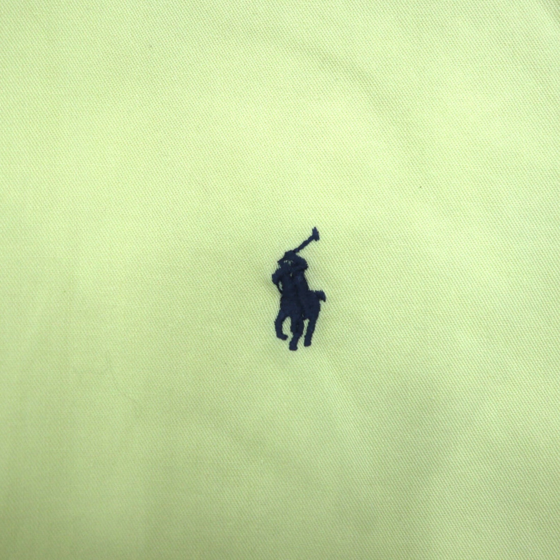 Ralph Lauren 90s BLAKE Short Sleeve Oxford Button-Down Shirt, Size XL, Yellow Cotton with Small Pony Embroidery
