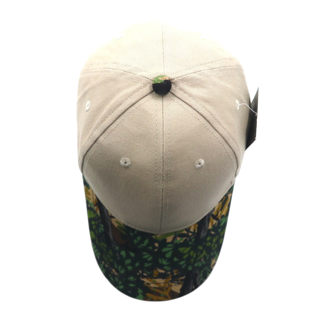 Bushlan Realtree Camouflage Baseball Cap FREE Beige Green Unused