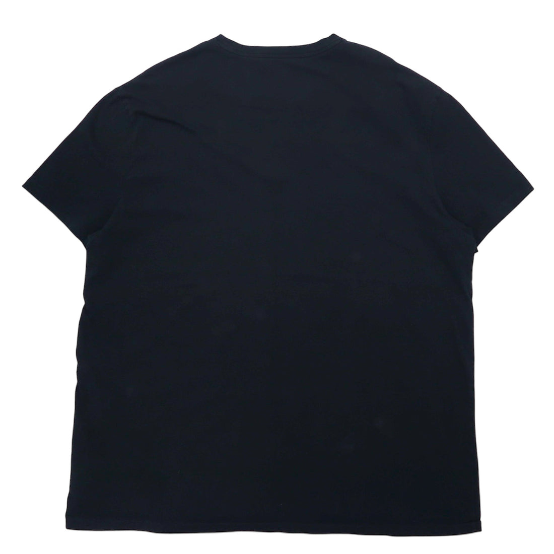 POLO RALPH LAUREN Logo Print T-Shirt XXL Black Cotton CLASSIC FIT Small Pony Embroidery Big Size