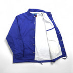 90s Vintage Sport Jacket 90年代 コーチジャケット S ブルー ナイロン Black Canyon