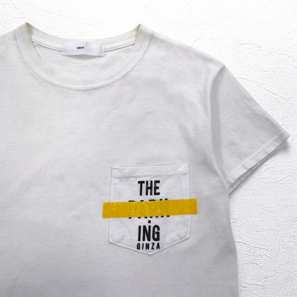 TOGA VIRILIS Pocket T-shirt Pocket Tee S White THE PARKING GINZA Exclusive