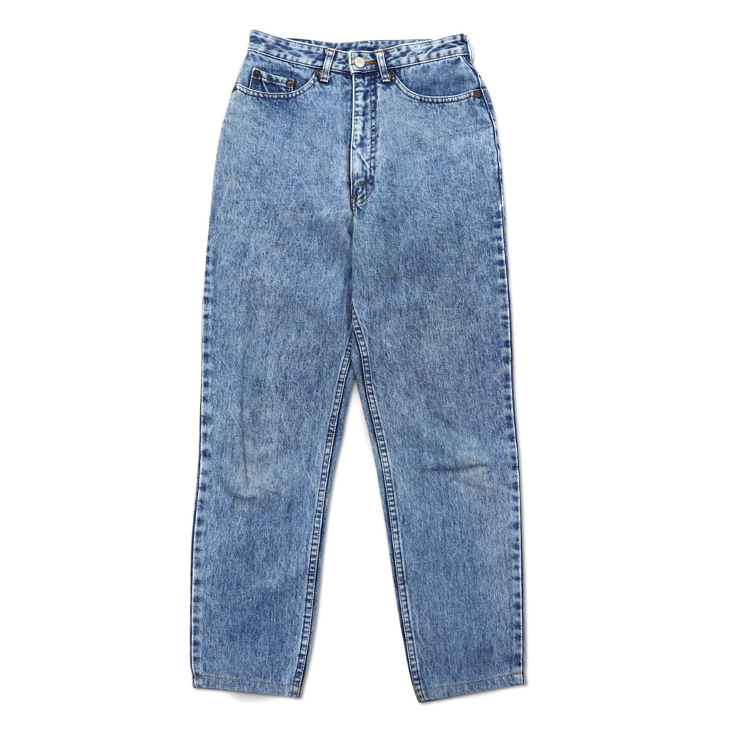 Levi's 80年代 ハイウエスト テーパード デニムパンツ M ブルー ストーンウォッシュ W626-0217 日本製