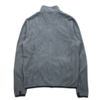 THE NORTH FACE POLARTEC Full Zip Fleece Jacket S Gray Polyester Logo Embroidery