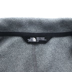 THE NORTH FACE POLARTEC Full Zip Fleece Jacket S Gray Polyester Logo Embroidery