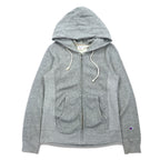 Champion Reverse Weave Full Zip Hoodie, Medium, Gray, Cotton, CW-F101