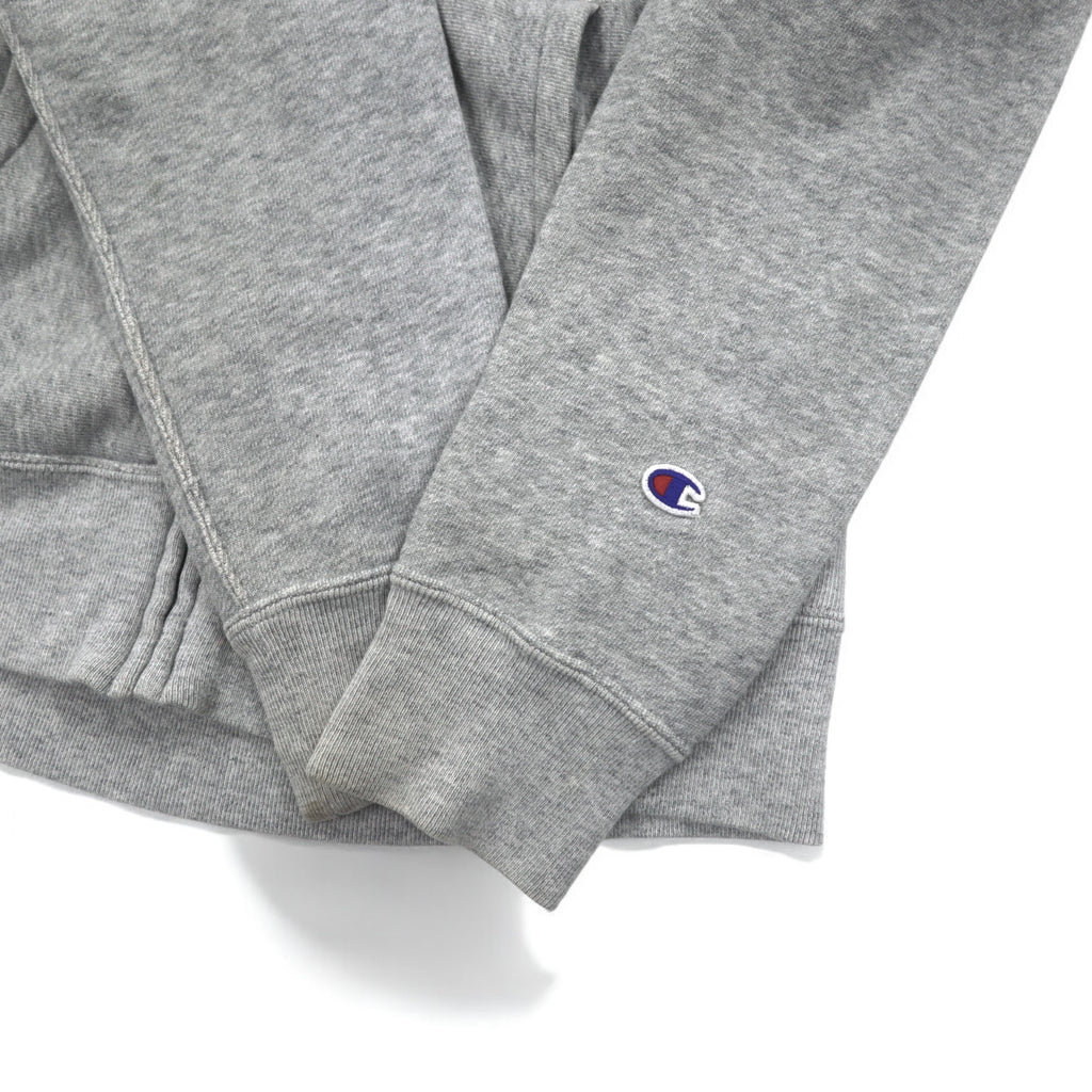 Champion Reverse Weave Full Zip Hoodie, Medium, Gray, Cotton, CW-F101