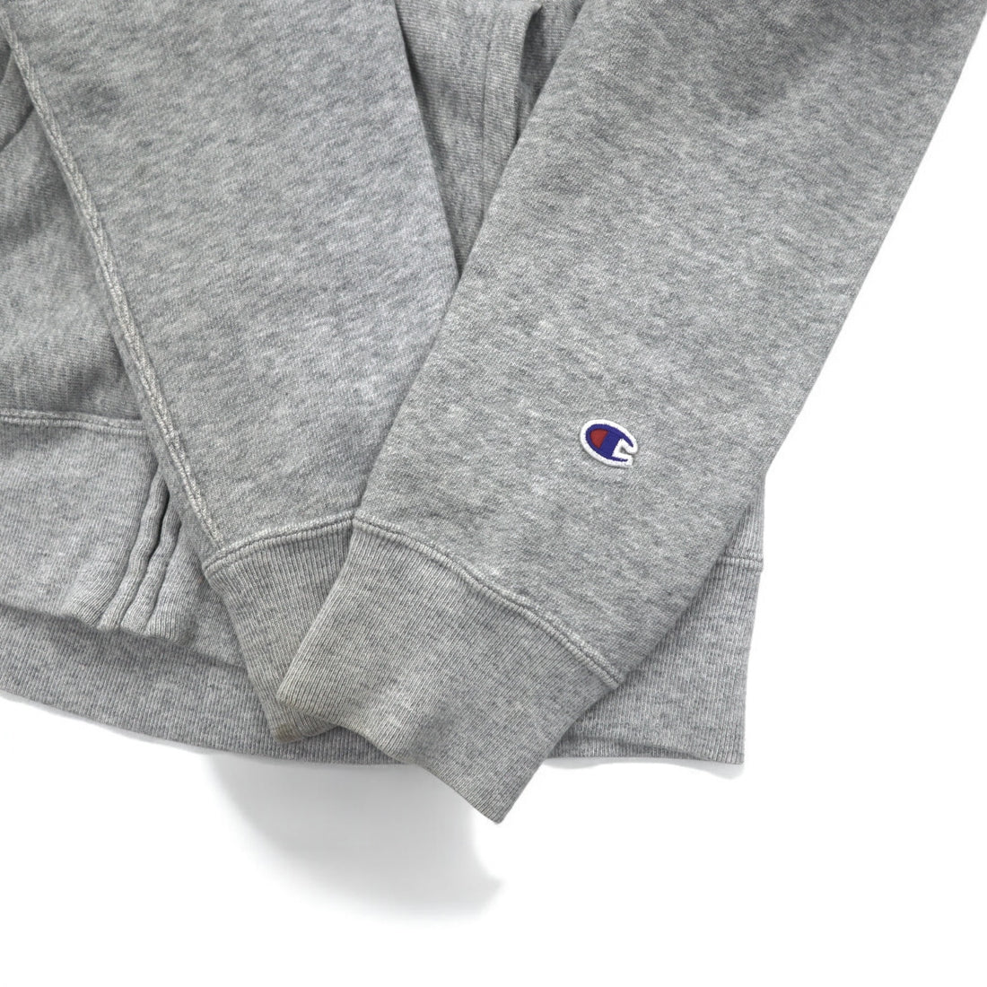 Champion Reverse Weave Full Zip Hoodie, Medium, Gray, Cotton, CW-F101