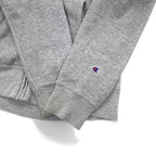 Champion Reverse Weave Full Zip Hoodie, Medium, Gray, Cotton, CW-F101
