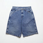 Lee DUNGAREES Buddy Lee Short Denim Painter Pants, Size M, Indigo and Blue