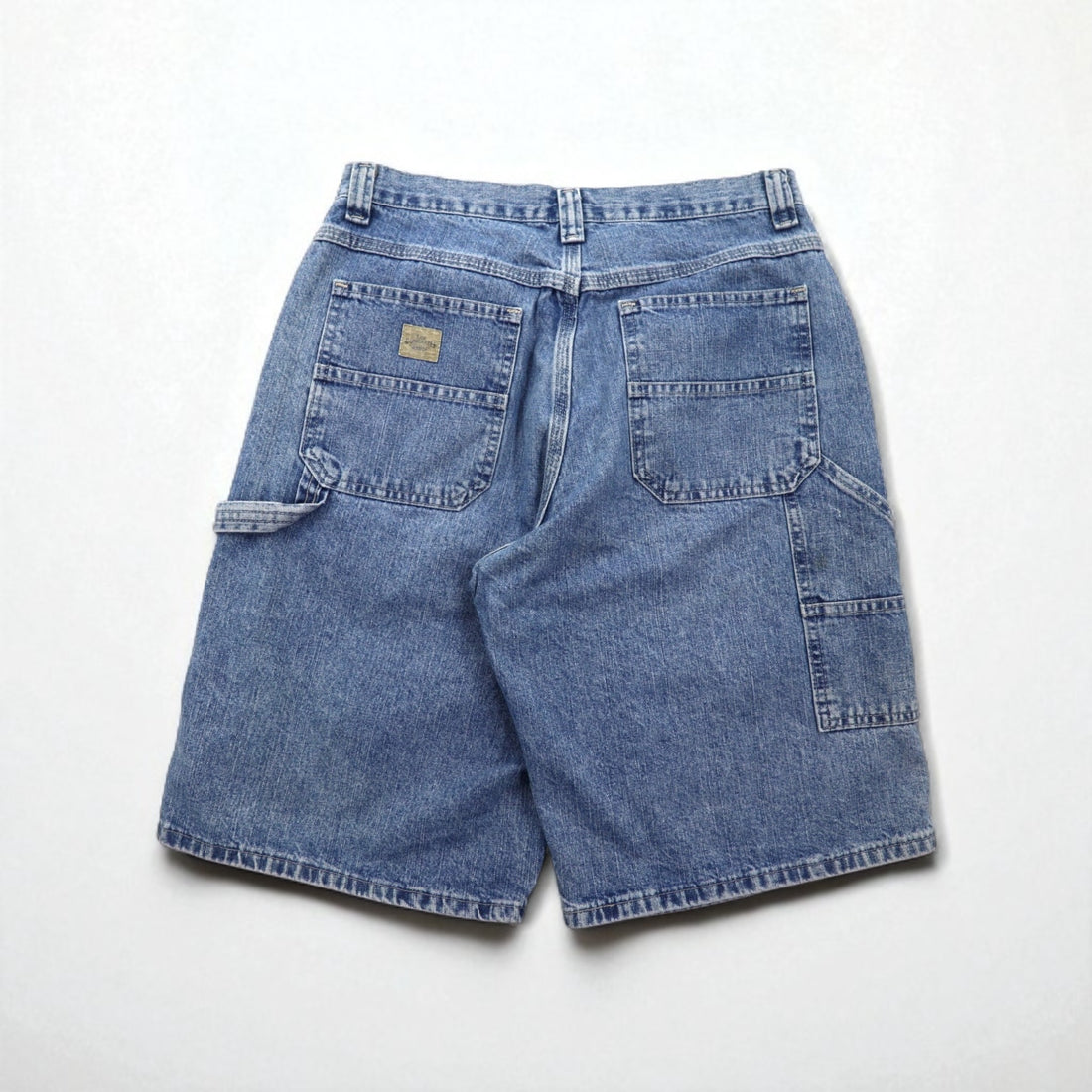 Lee DUNGAREES Buddy Lee Short Denim Painter Pants, Size M, Indigo and Blue