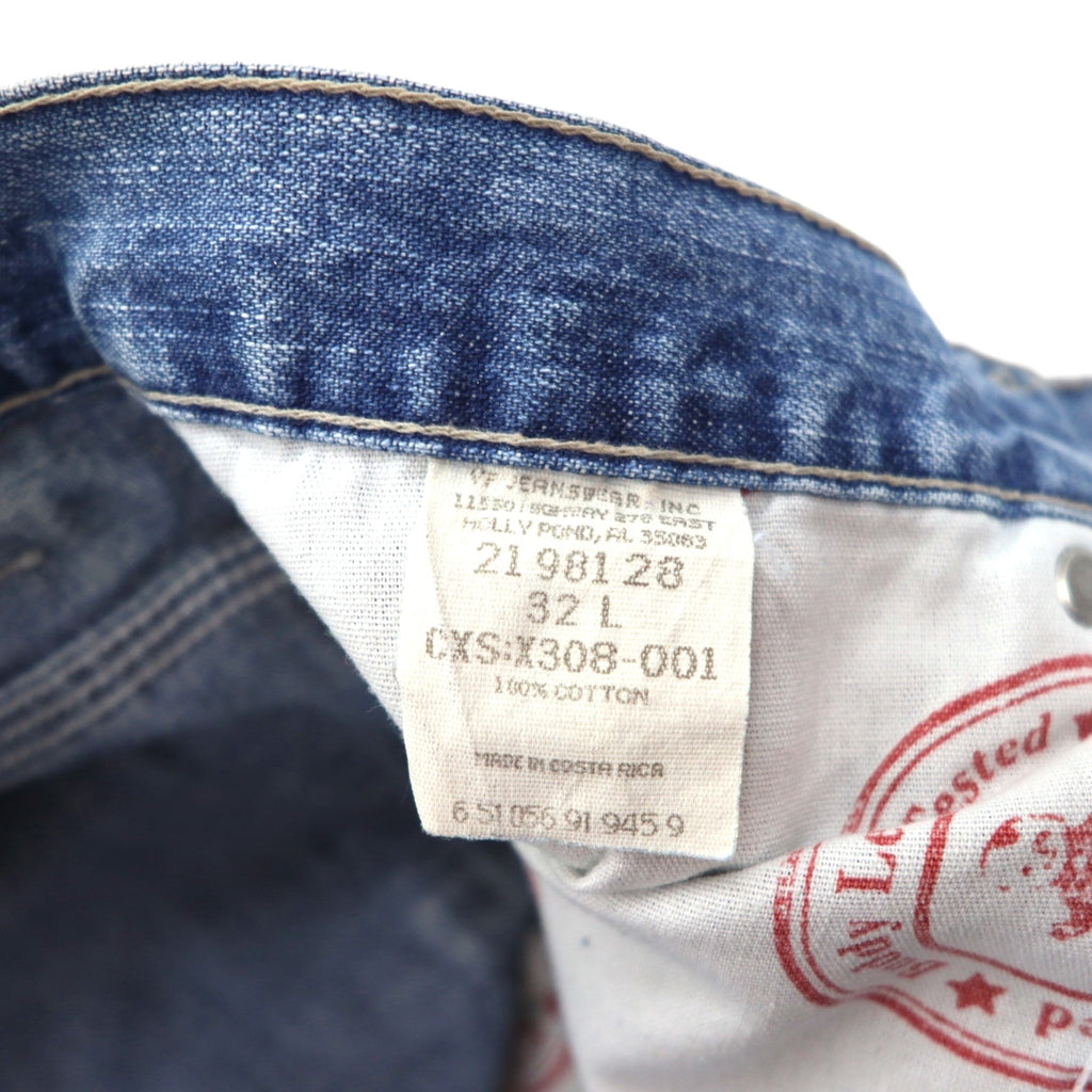 Lee DUNGAREES Buddy Lee Short Denim Painter Pants, Size M, Indigo and Blue