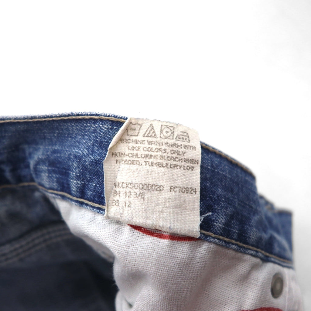 Lee DUNGAREES Buddy Lee Short Denim Painter Pants, Size M, Indigo and Blue