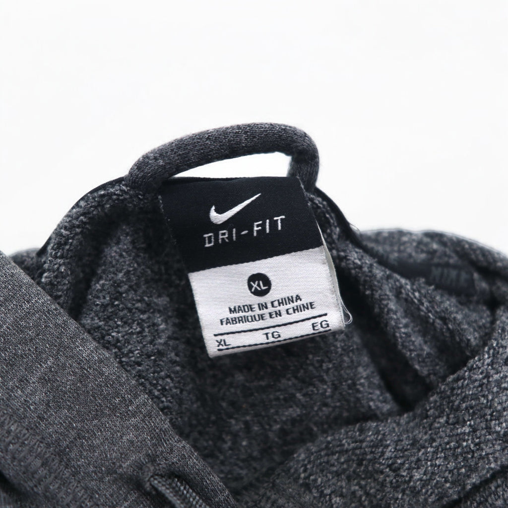 NIKE Dri-FIT Pullover Hoodie XL Grey BATTLE READY 604632-071
