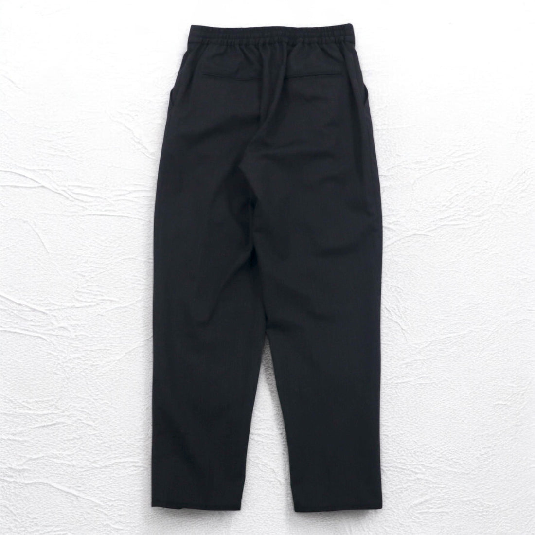 SOUMO Tuck Wide Slacks Pants M Grey Wool Slit Made in Japan