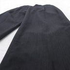 SOUMO Tuck Wide Slacks Pants M Grey Wool Slit Made in Japan
