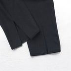 SOUMO Tuck Wide Slacks Pants M Grey Wool Slit Made in Japan