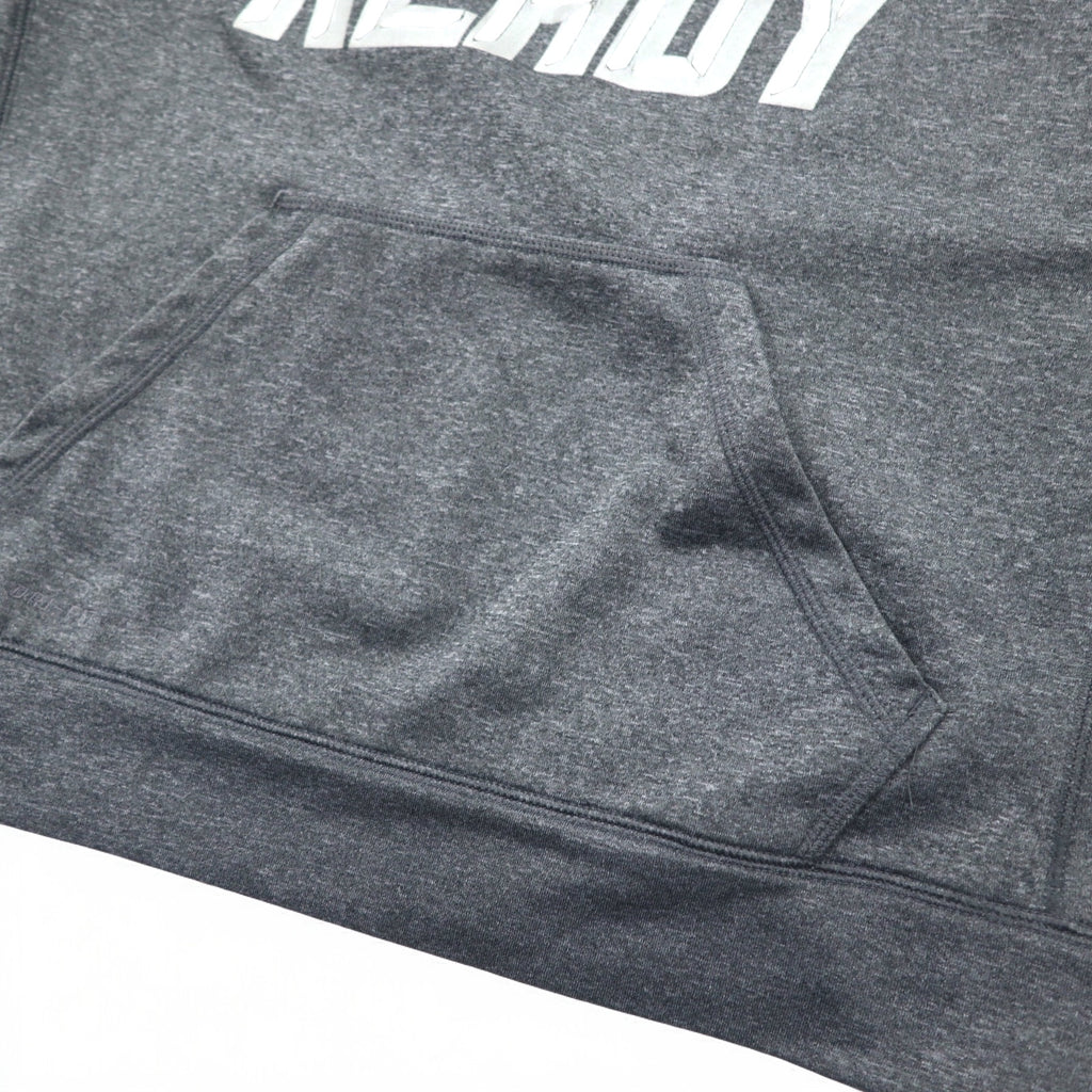 NIKE Dri-FIT Pullover Hoodie XL Grey BATTLE READY 604632-071