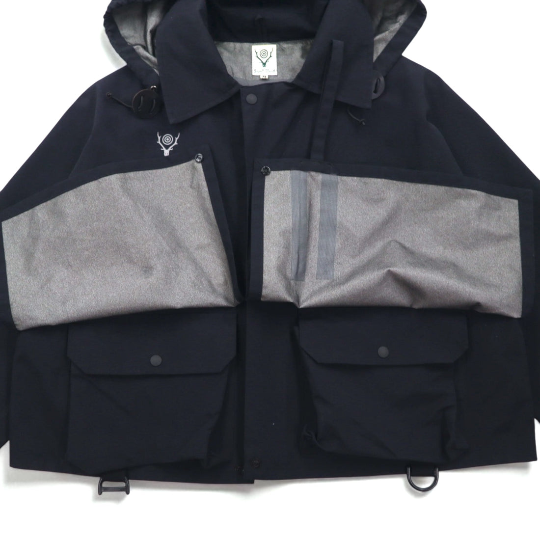 South2 West8 Fishing Jacket RIVER WALKER STRETCH FISHING JAKET M Black Nylon