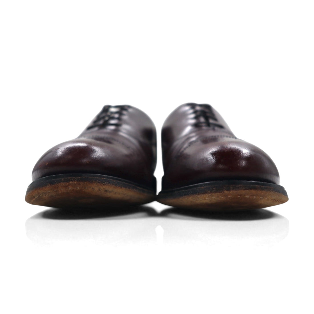 BOSTONIAN CLASSICS ストレートチップ ドレスシューズ 27.5cm ボルドー レザー 26248