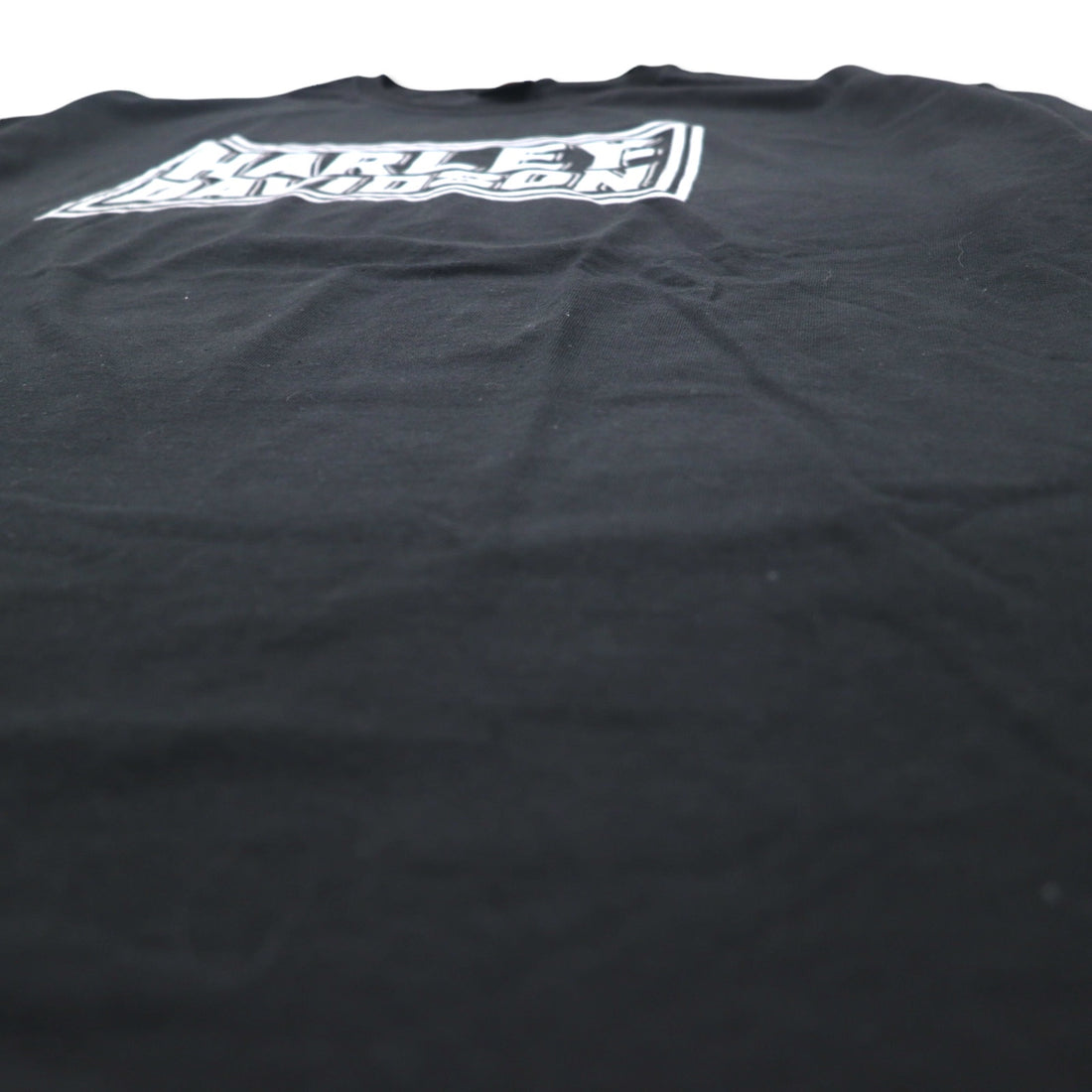 HARLEY DAVIDSON Double-sided Print T-shirt XXL Black Cotton TOKYO JAPAN