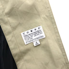 TOWNE by London Fog 90年代 フード着脱式 トレンチコート M ベージュ コットン ライナー着脱式