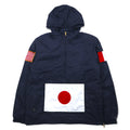 VCTRY MCMXCV (10DEEP) Anorak Parka S Navy Japanese Flag Patch