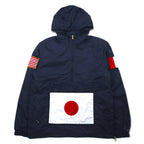VCTRY MCMXCV (10DEEP) Anorak Parka S Navy Japanese Flag Patch