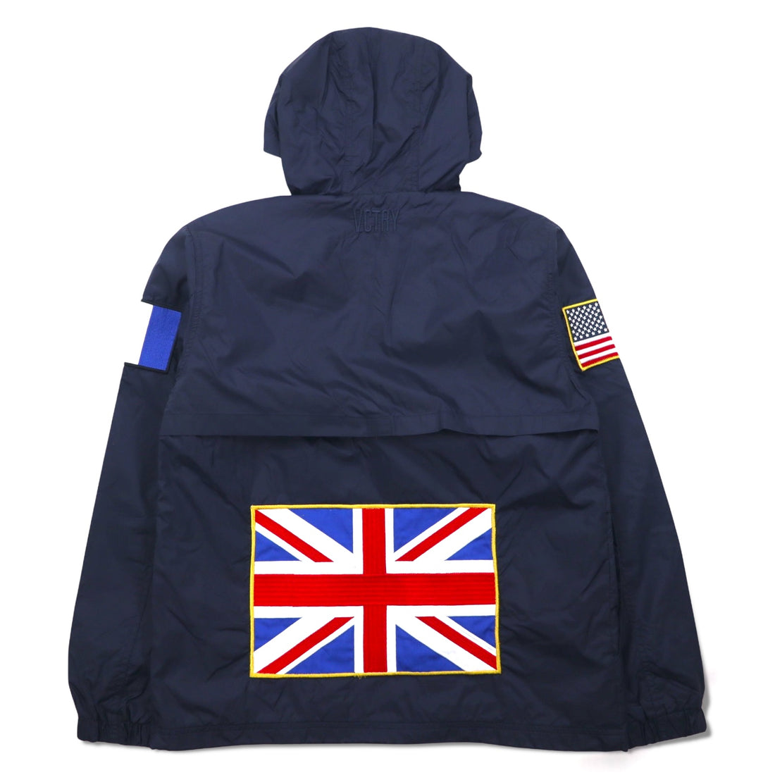 VCTRY MCMXCV (10DEEP) Anorak Parka S Navy Japanese Flag Patch