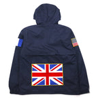 VCTRY MCMXCV (10DEEP) Anorak Parka S Navy Japanese Flag Patch