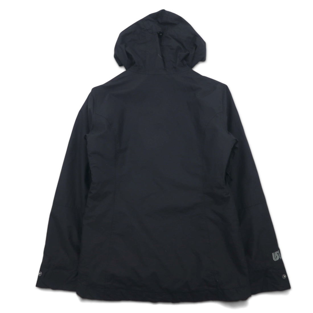Burton Mountain Parka S Black Nylon DRYRIDE Waterproof Skiwear Drawcord