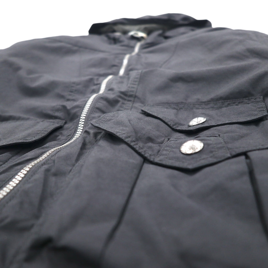 Burton Mountain Parka S Black Nylon DRYRIDE Waterproof Skiwear Drawcord