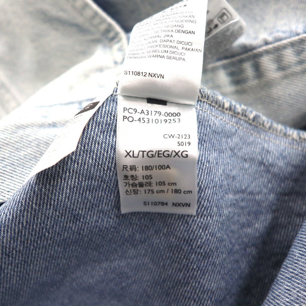 Levi's SILVER TAB Denim Trucker Jacket, Size XL, Indigo, Relaxed, Silver Tab, A3179-0000, Unused