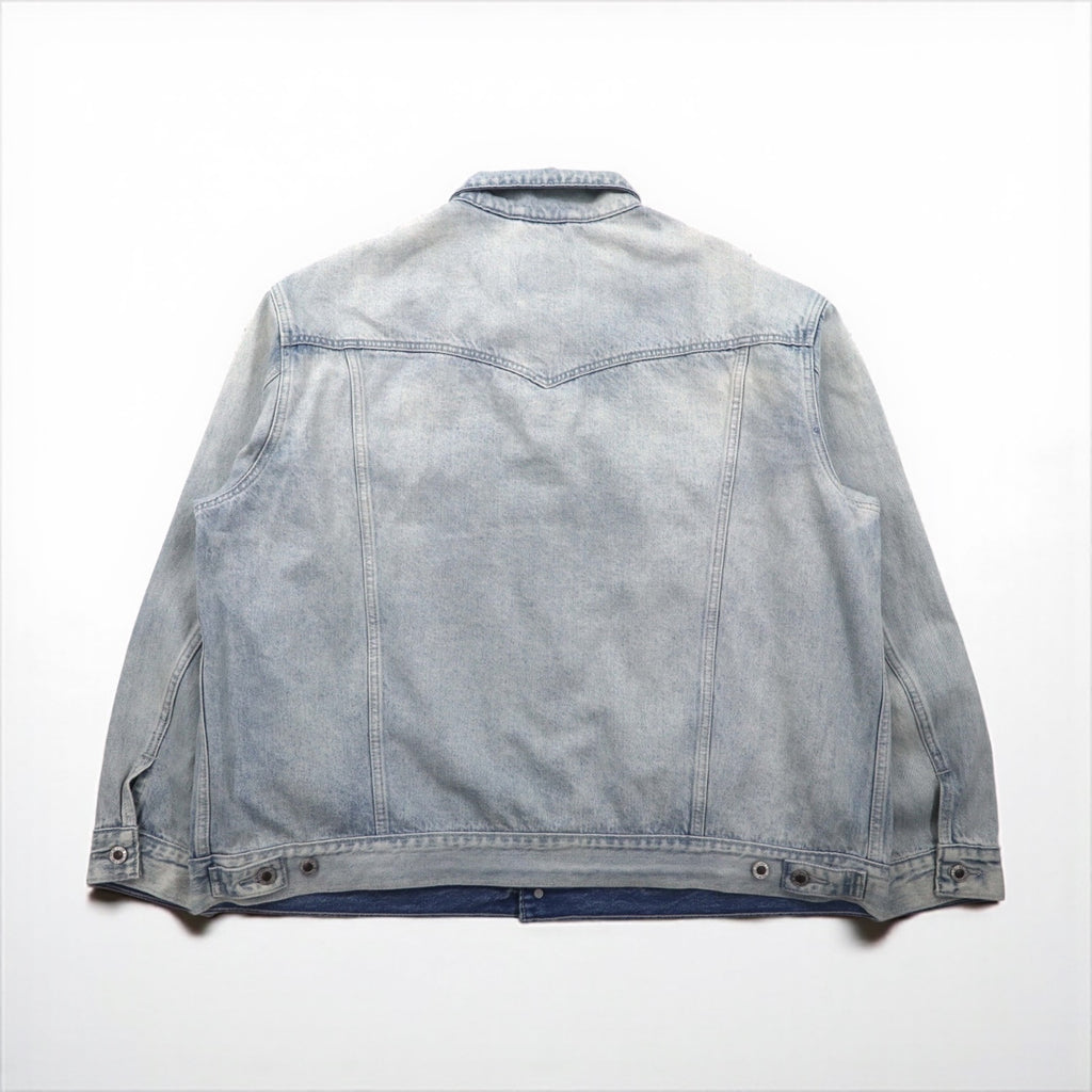 Levi's SILVER TAB Denim Trucker Jacket, Size XL, Indigo, Relaxed, Silver Tab, A3179-0000, Unused