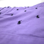 RALPH LAUREN SPORT 90s Shorts, Size M, Purple, All-Over Pony Embroidery.