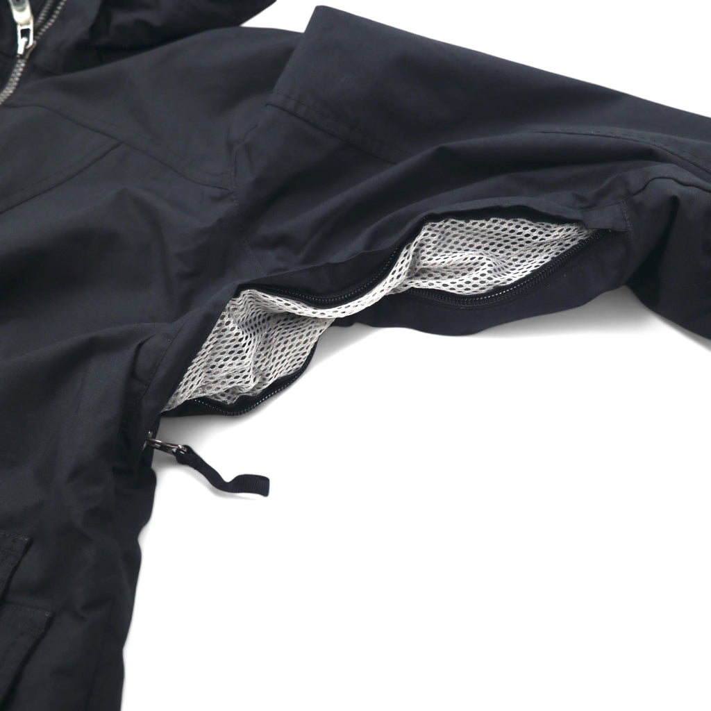 Burton Mountain Parka S Black Nylon DRYRIDE Waterproof Skiwear Drawcord
