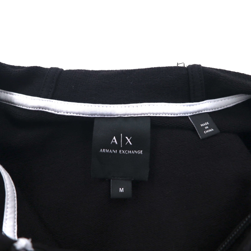 A|X ARMANI EXCHANGE Sweatshirt Hoodie and Jersey Set, Size M, Black, 8NZM82 ZJH3Z
