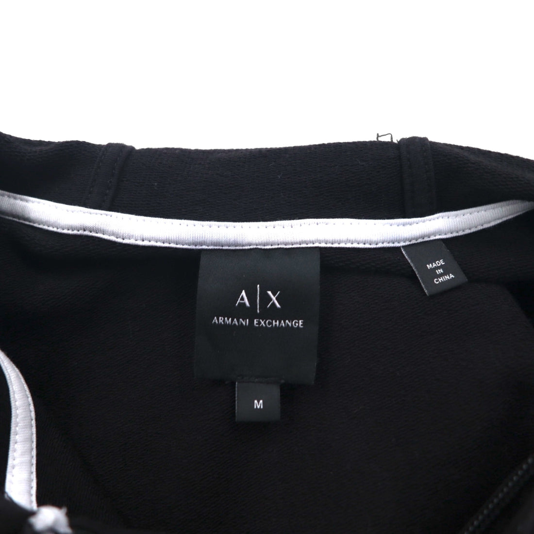 A|X ARMANI EXCHANGE Sweatshirt Hoodie and Jersey Set, Size M, Black, 8NZM82 ZJH3Z