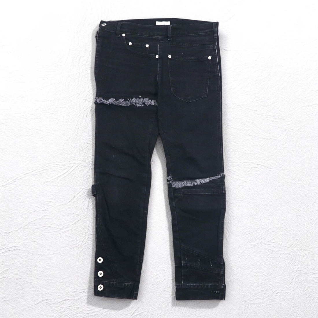 whowhat PUZZLE DENIM Jeans Pants S Black Made in Japan