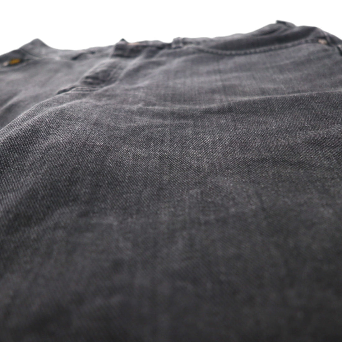 Lee black denim shorts, size L, black, cotton, made in Costa Rica.
