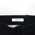 whowhat PUZZLE DENIM Jeans Pants S Black Made in Japan