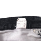 Lee black denim shorts, size L, black, cotton, made in Costa Rica.