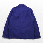 Vintage 70s Euro Work Jacket SANFOR 70s German made denim coverall work jacket L size deadstock unused