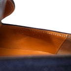 polpetta × Brilla per il gusto (BEAMS) Denim slip-on loafers 25.5cm blue leather switching SPORTO