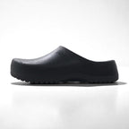 Birkenstock Super Birki Clog Sandals 28.5cm Black PU Leather Made in Germany