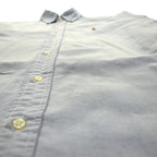 Polo Ralph Lauren 90年代 オックスフォード ボタンダウン シャツ L ブルー YARMOTH スモールポニー刺繡
