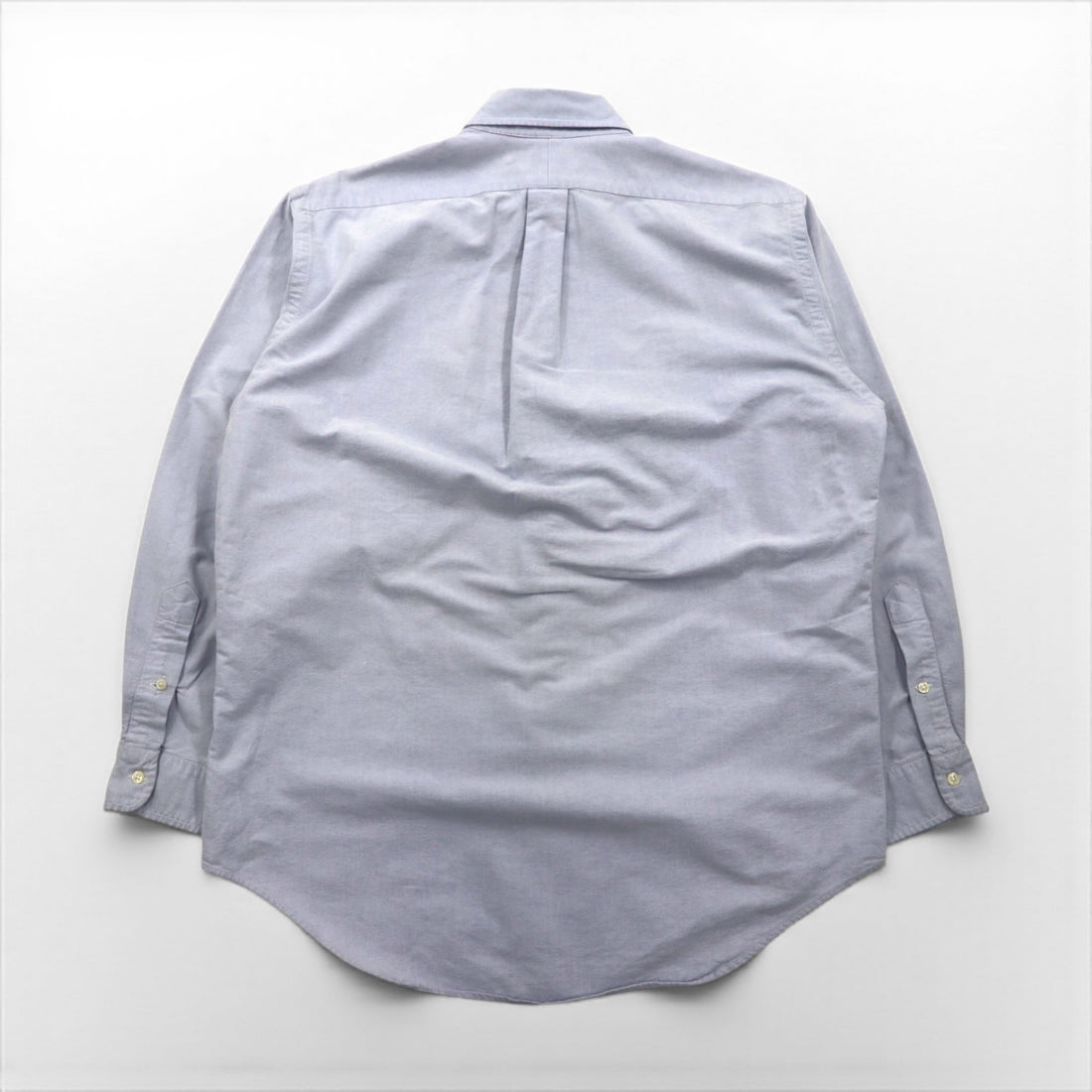 Polo Ralph Lauren 90年代 オックスフォード ボタンダウン シャツ L ブルー YARMOTH スモールポニー刺繡